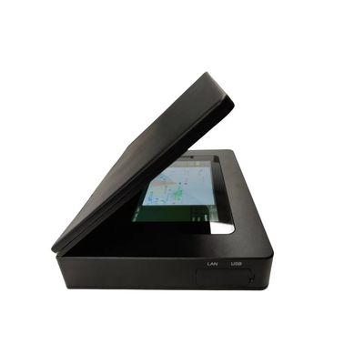 Detettori di droni portatili ABS leggeri / quadricottero / UAV / UAS con lunga durata della batteria e integrati in antenne