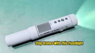 Torcia anti-drone Jammer VBE 4F20, portata 300 metri