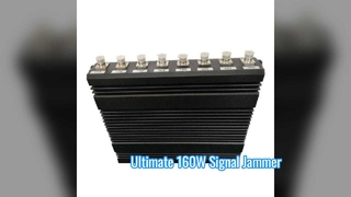 Jammer di segnale a 8 bande da 160 W con controllo touch screen